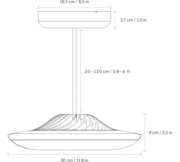 Produktbild Luke Roberts Smarte Hängelampe (Model F)