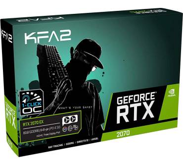 Produktbild KFA2 GeForce RTX 2070 EX (1-Click OC)