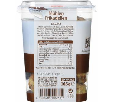 Produktbild Rügenwalder Mühle Mühlen Frikadellen klassisch