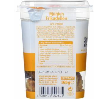 Produktbild Rügenwalder Mühle Mühlen Frikadellen 100% Geflügel