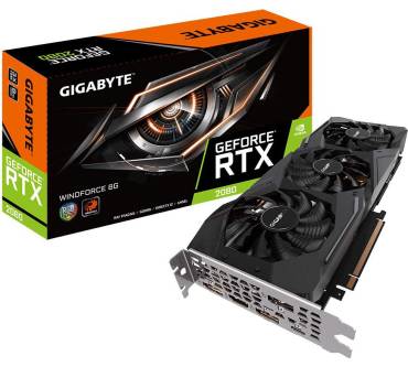 Produktbild GigaByte GeForce RTX 2080 Windforce 8G