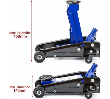 Produktbild Mar-Pol Wagenheber 3T  140-460mm Hubhöhe