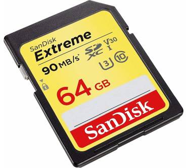 Produktbild SanDisk Extreme SDXC UHS-1 U3 V30 Class 10 (64 GB)