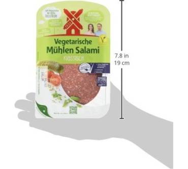 Produktbild Rügenwalder Mühle Vegetarische Mühlen Salami klassisch