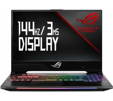 Produktbild Asus ROG Strix SCAR II GL504V (i7-8750H, GeForce RTX 2060 Max-Q, 16GB RAM, 512GB SSD)