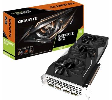 Produktbild GigaByte GeForce GTX 1660 Ti Gaming OC 6G