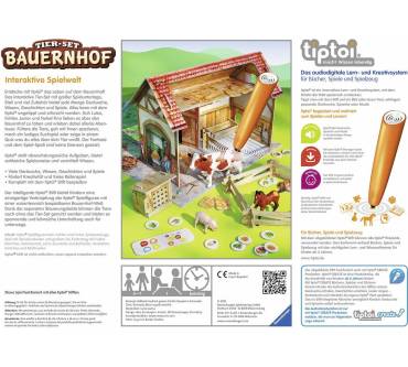 Produktbild Ravensburger Tiptoi - Tierset Bauernhof