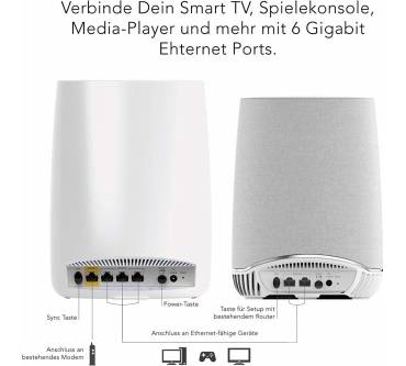 Produktbild NetGear Orbi Mesh-WLAN-System (RBK50V)