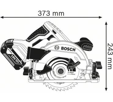 Produktbild Bosch GKS 18V-57 G Professional