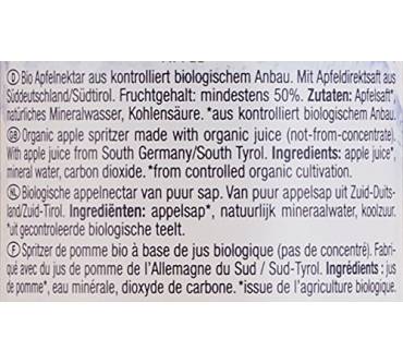 Produktbild Adelholzener Bio Schorle Apfel