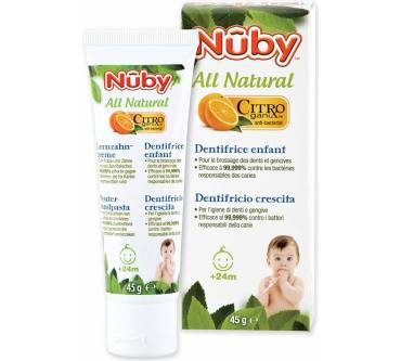 Produktbild Nuby All Natural Lernzahncreme