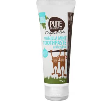 Produktbild Pure Beginnings Vanilla Mint Toothpaste Fluoride Free