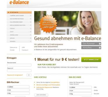 Produktbild e-balance.de Online-Diät-Programm