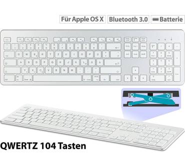 Produktbild GeneralKeys iMac Tastatur (für Apple macOS mit Bluetooth)