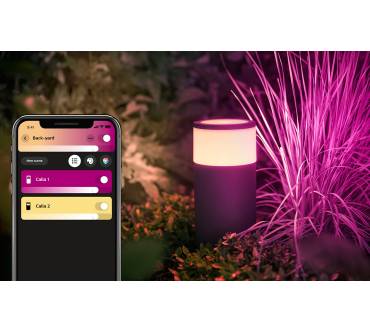 Produktbild Philips Hue White and Color Ambiance Calla Außen-Sockelleuchte