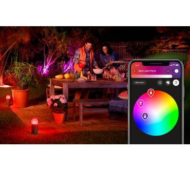 Produktbild Philips Hue White and Color Ambiance Calla Außen-Sockelleuchte