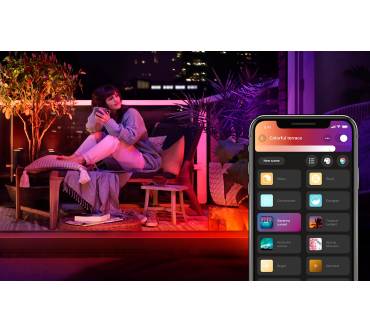 Produktbild Philips Hue White and Color Ambiance Calla Außen-Sockelleuchte