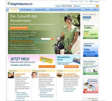 Produktbild Weight Watchers Online-Diät auf weightwatchers.de