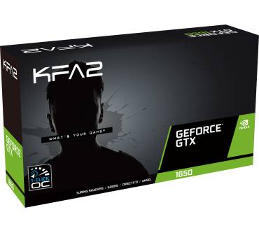 Produktbild KFA2 GeForce GTX 1650 EX [1-Click OC]