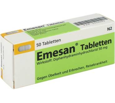 Produktbild Aristo Pharm Emesan 50mg Tabletten