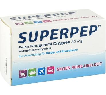 Produktbild Hermes Arzneimittel Superpep Kaugummi-Dragees