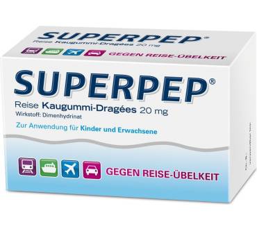 Produktbild Hermes Arzneimittel Superpep Kaugummi-Dragees