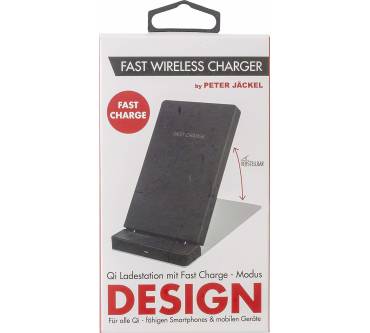 Produktbild Peter Jäckel Qi Fast Charge Wireless Charger Design