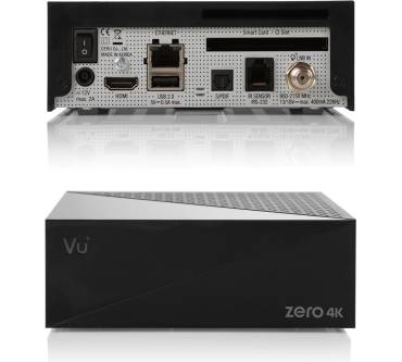 Produktbild Vu+ Zero 4K (DVB-S2X) mit WLAN Stick