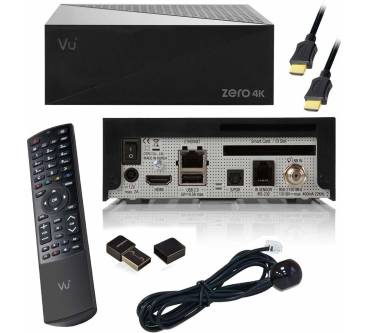 Produktbild Vu+ Zero 4K (DVB-S2X) mit WLAN Stick