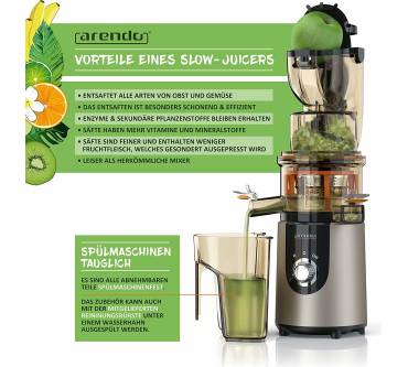 Produktbild Arendo Slow Juicer 303154