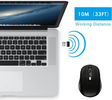 Produktbild JETech 2.4G Wireless Mouse (J0775)