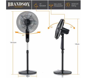 Produktbild Brandson Standventilator DC-Motor