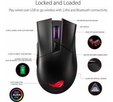 Produktbild Asus ROG Gladius II Wireless