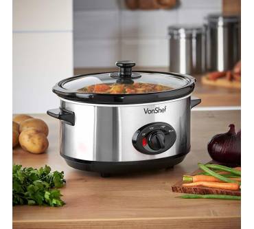 Produktbild VonShef Slow Cooker 3,5 Liter