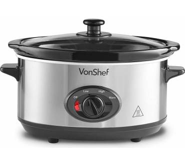 Produktbild VonShef Slow Cooker 3,5 Liter