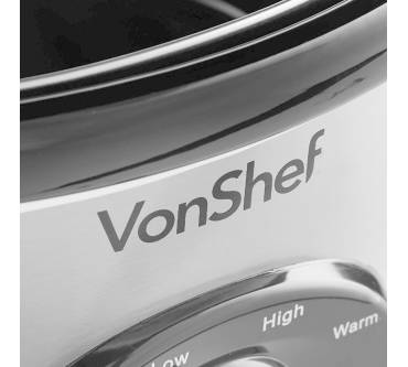 Produktbild VonShef Slow Cooker 3,5 Liter