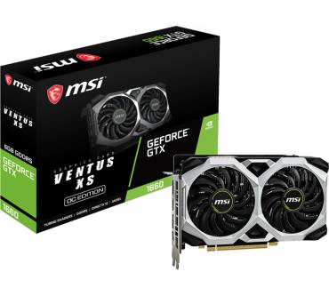 Produktbild MSI GeForce GTX 1660 Ventus XS 6G OC