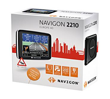 Produktbild Navigon 2210 (Europa)