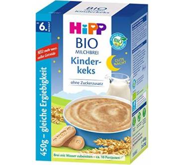 Produktbild HiPP Bio-Milchbrei Gute Nacht Kinderkeks