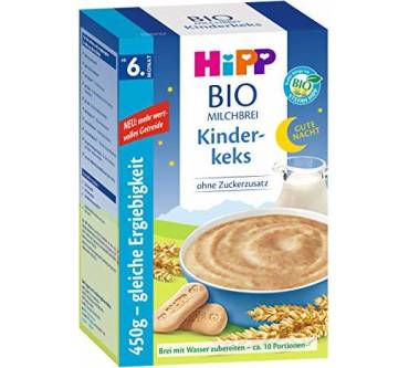 Produktbild HiPP Bio-Milchbrei Gute Nacht Kinderkeks