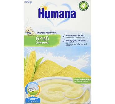 Produktbild Humana Milchbrei Grieß