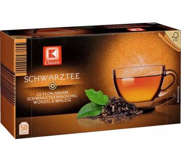 Produktbild Kaufland / K-Classic Schwarzer Tee Ceylon Assam