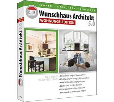 Produktbild bhv 3D Wunschhaus Architekt 5.0 Wohnungs-Edition