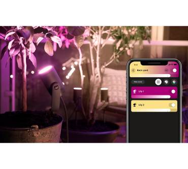 Produktbild Philips Hue White and Color Ambiance Lily Gartenspot (Basis-Set)