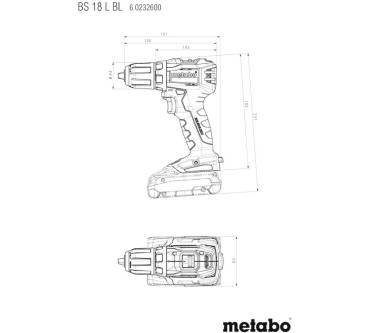 Produktbild Metabo BS 18 L BL