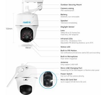 Produktbild Reolink Argus PT