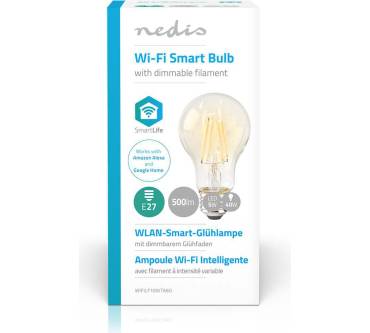 Produktbild Nedis WiFi Smart Bulb (WIFILF10WTA60)