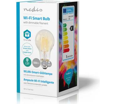 Produktbild Nedis WiFi Smart Bulb (WIFILF10WTA60)