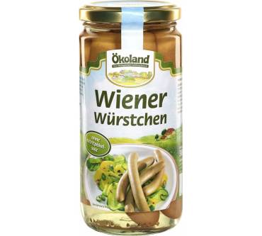 Produktbild Ökoland Delikatess Wiener Würstchen 