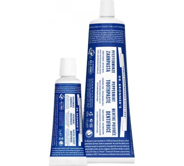 Produktbild Dr. Bronner‘s Pfefferminze-Zahnpasta ohne Fluorid